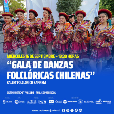 GALA DE DANZAS FOLCLORICAS CHILENAS