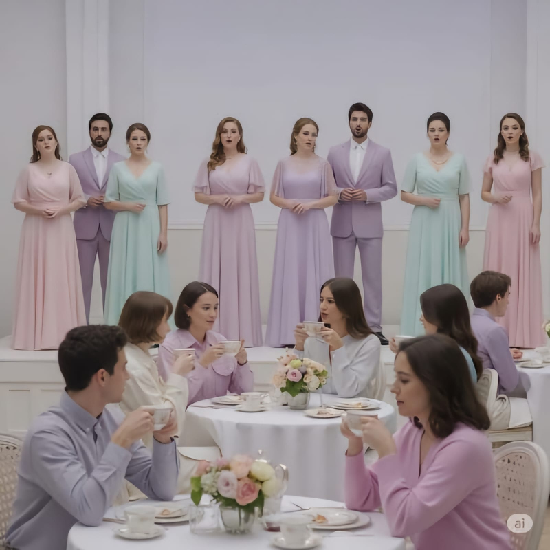 Gala lírica y té