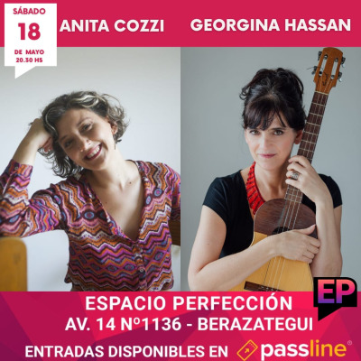 Georgina Hassan y Anita Cozzi en EP