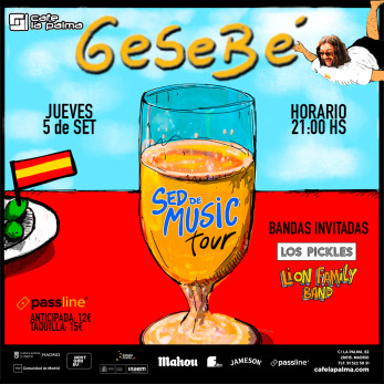 GeSeBé + Los Pickles + Lion Family Band