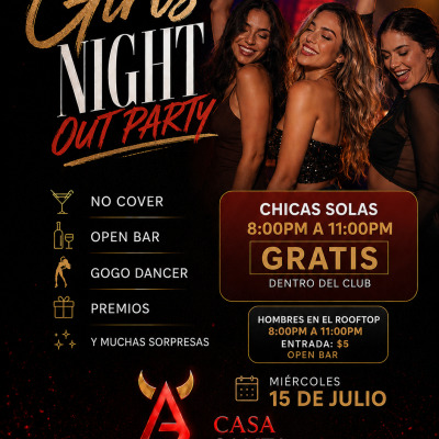 ✨💃GIRLS NIGHT OUT PARTY CASA SANTA AMADOR💃✨