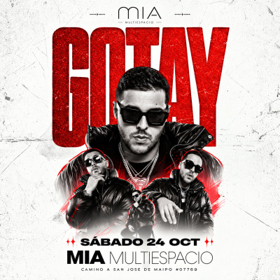 GOTAY EN MIA MULTIESPACIO / SAB. 24 OCTUBRE