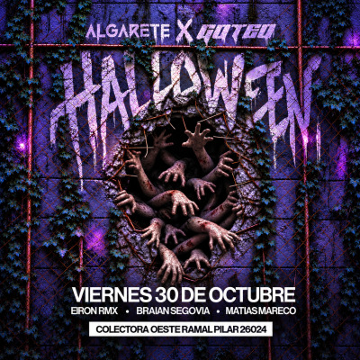GOTEO X ALGARETE - HALLOWEN NIGHT 30/10