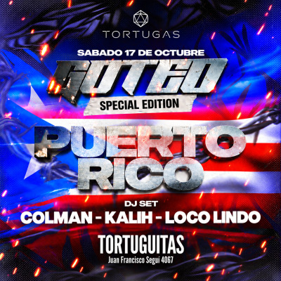 GOTEO x TORTUGAS LB - PUERTO RICO EDITION