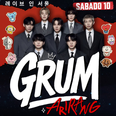 GRUM ARIRANG | 3era edición KPOP | Sábado 10-10-26