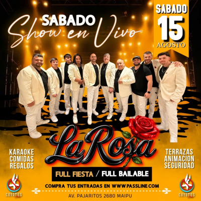 GRUPO LA ROSA en vivo !!!