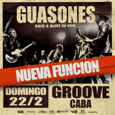 Guasones en Groove @ 22.02.2026