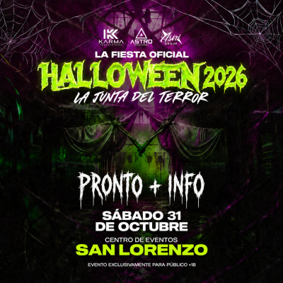 HALLOWEEN 2026 junta del terror