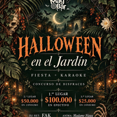 🎃 HALLOWEEN EN EL JARDÍN 👻🕸️