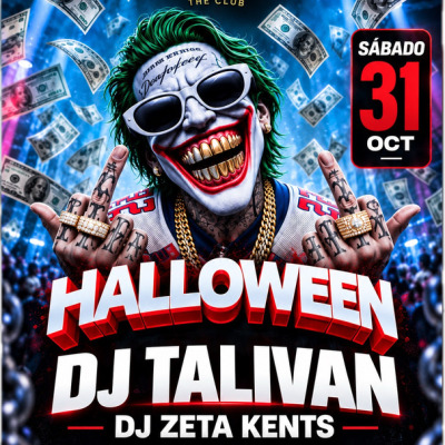 HALLOWEEN EN LIVING LOFT OVALLE