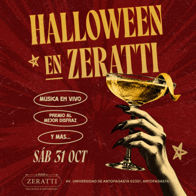 HALLOWEEN EN ZERATTI VIP 🎃