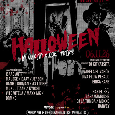 Halloween: La Vuelta X Ook Tribe