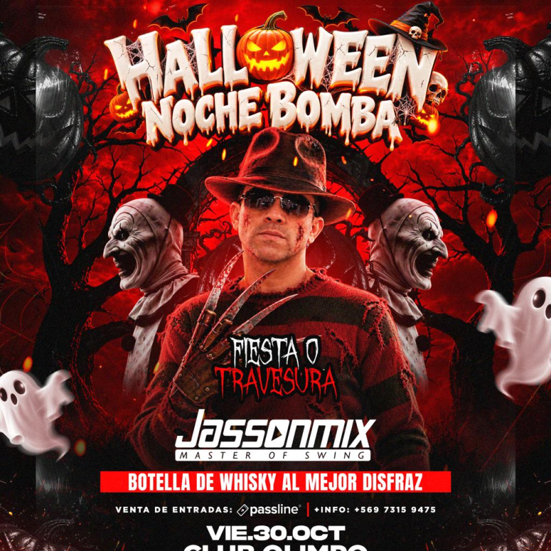 HALLOWEEN 🎃 NOCHE BOMBA by JassonMix LA VIEJA ESCUELA