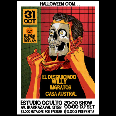 Halloween Rock Party en Estudio Oculto