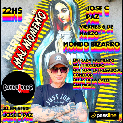 Hermann y Mal momento en Mondo bizarro Jose C Paz