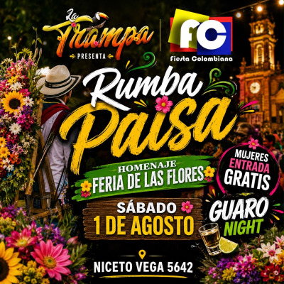 HOMENAJE A LA FERIA DE LAS FLORES LA TRAMPA