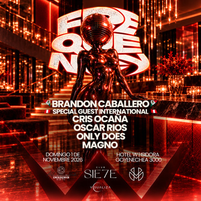 HOTEL W SANTIAGO x FREQUENCY | DOMINGO 1 DE NOVIEMBRE