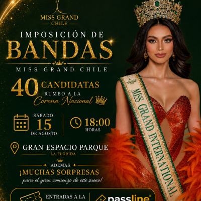 Imposición de Bandas Miss Grand Chile