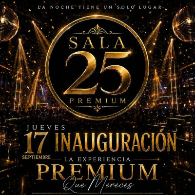 inauguracion sala 25 premium