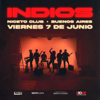 INDIOS en Niceto Club