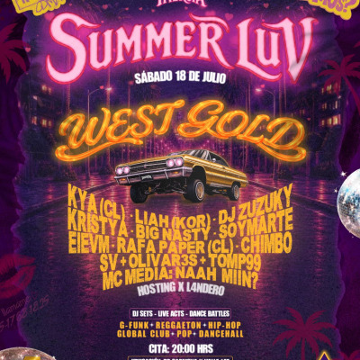 INERCIA: SUMMER LUV X WEST GOLD