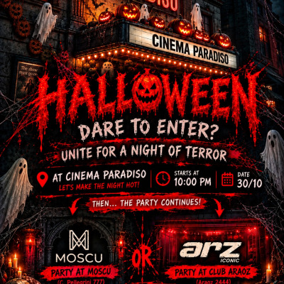 🎃👻INTERNACIONAL HALLOWEEN PREPARTY👻🎃