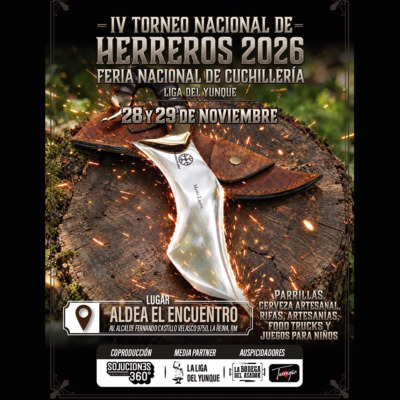 IV TORNEO NACIONAL DE HERRERO 2026 - FERIA NACIONAL DE CUCHILLERIA