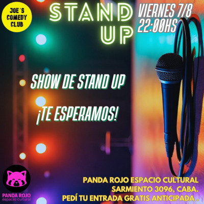 Joes Comedy Club 7 de agosto