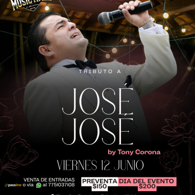 JOSÉ JOSÉ tributo by Tony Corona