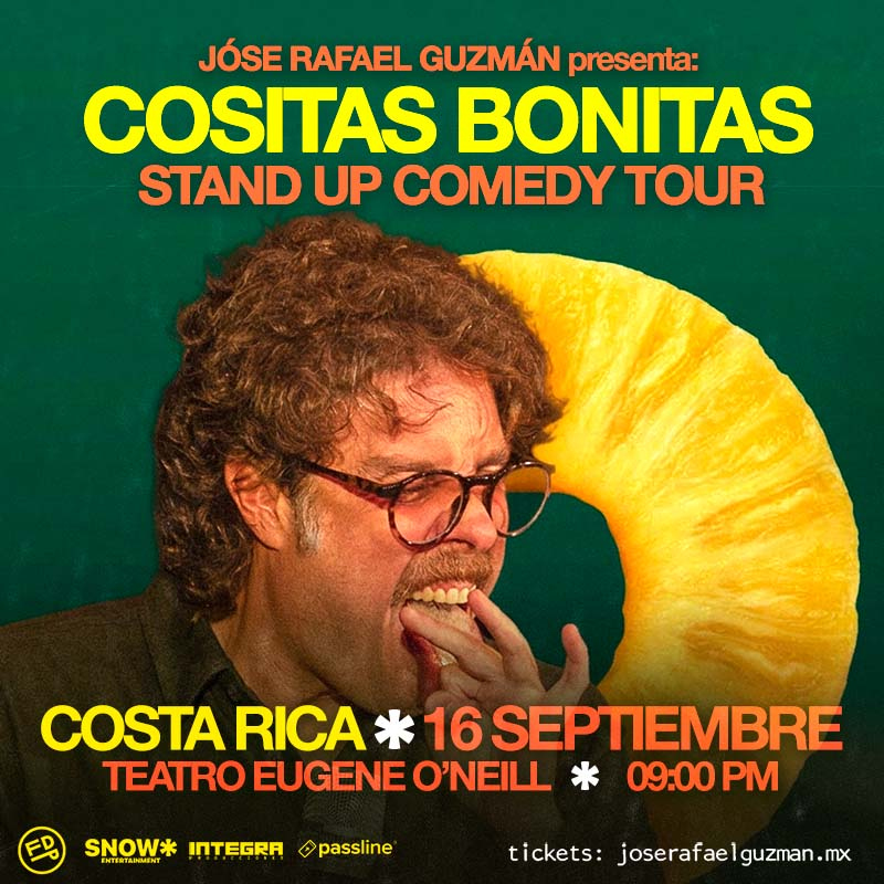 Cositas Bonitas Stand Up Comedy | Jose Rafael Guzman - en Costa Rica