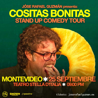 Jose Rafael Guzman presenta Cositas Bonitas en Montevideo