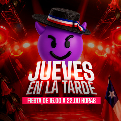 Jueves 17 Fiesta en la Tarde , La Previa en Harvard Bellavista