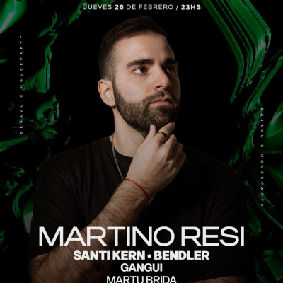 Jueves 26 - DEJAVU x HOUSEPARTY