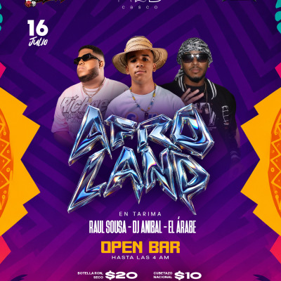Jueves de AFROLAND OPEN BAR