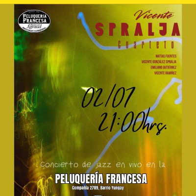 Jueves  de Jazz con  Vicente Spralja Cuarteto