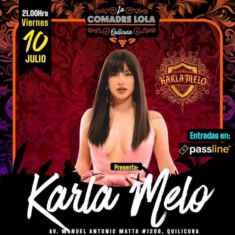 Karla Melo en Comadre Lola