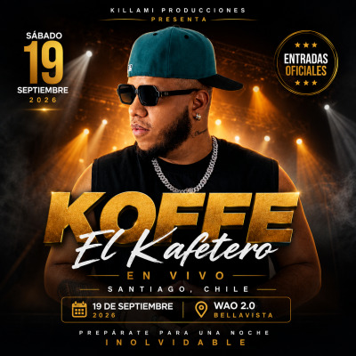 KOFFE EL KAFETERO EN VIVO | FIESTAS PATRIAS 2026 |