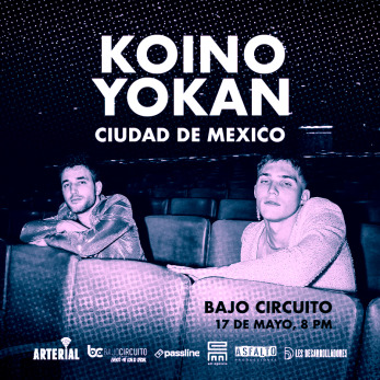 Koino Yokan en Ciudad de México, Centro America Tour 2024