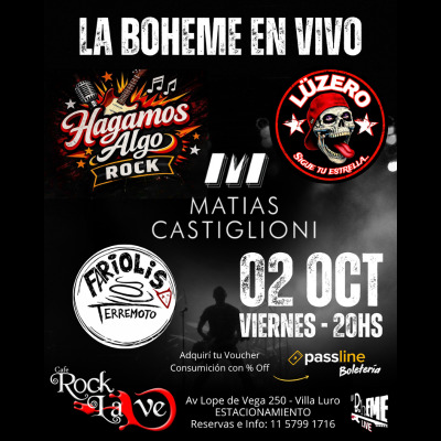 LA BOHEME EN VIVO - DIA II