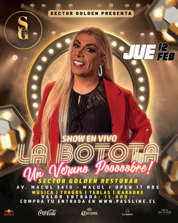 Imagen del evento: La Botota en Sector Golden