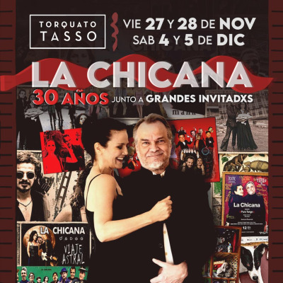 La Chicana 30 años junto a grandes invitadxs