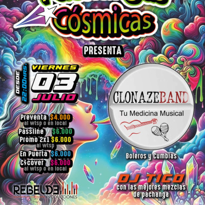 La Clonazeband en Crazybar