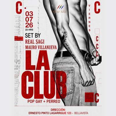 LA CLUB 🏳️‍🌈 VIERNES 3 JULIO - SAFARI