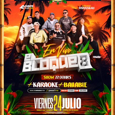 La Cumbia de El Bloque 8 en MONTAÑITA LAS VIZCACHAS