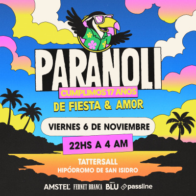🌴LA PARANOLI 6 de NOVIEMBRE🌴