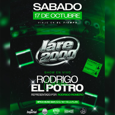 LA RE 2000 PRESENTA A RODRIGO \EL POTRO\