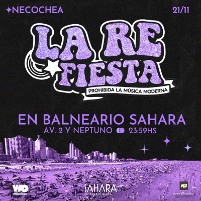 La Re en Necochea! 21/11