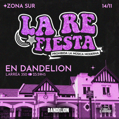 La Re en Zona Sur! 14/11