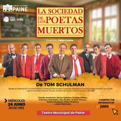LA SOCIEDAD DE LOS POETAS MUERTOS EN PAINE