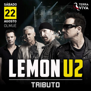 Lemon Tributo a U2 en Terra Viva 2026